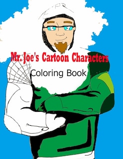 Couverture_Mr. Joe's Cartoon Characters Coloring Book