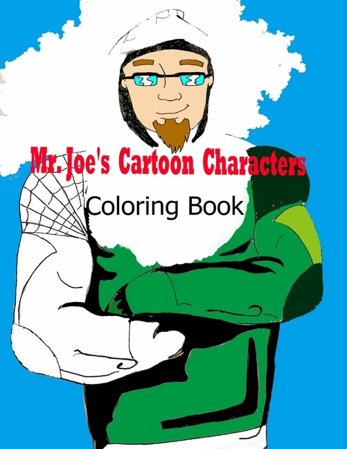 Couverture_Mr. Joe's Cartoon Characters Coloring Book