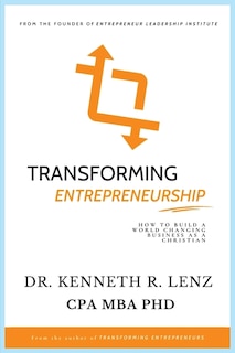 Front cover_Transforming Entrepreneurship