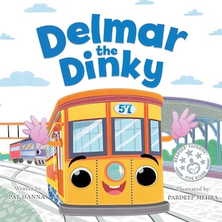 Couverture_Delmar the Dinky - The Adventures of a Little Trolley