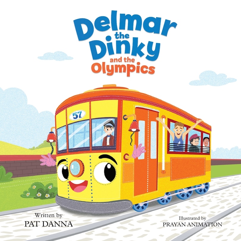 Couverture_Delmar the Dinky and the Olympics - The Adventures of a Little Trolley