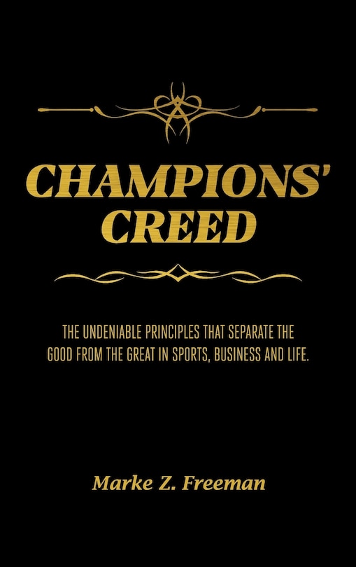 Front cover_CHAMPIONS' Creed