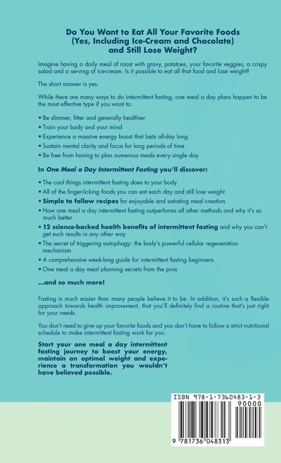 Front cover_One Meal A Day Intermittent Fasting