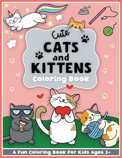 Couverture_Cute Cats And Kittens Coloring And Workbook