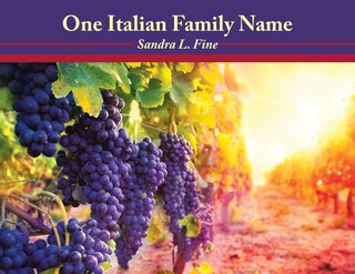 Front cover_One Italian Family Name