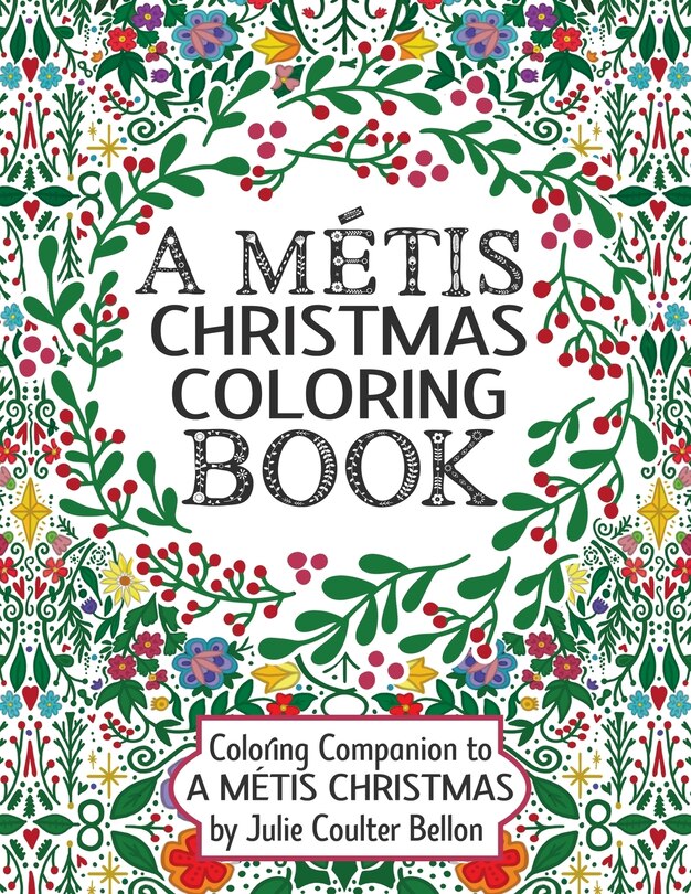 Front cover_A Métis Christmas Coloring Book