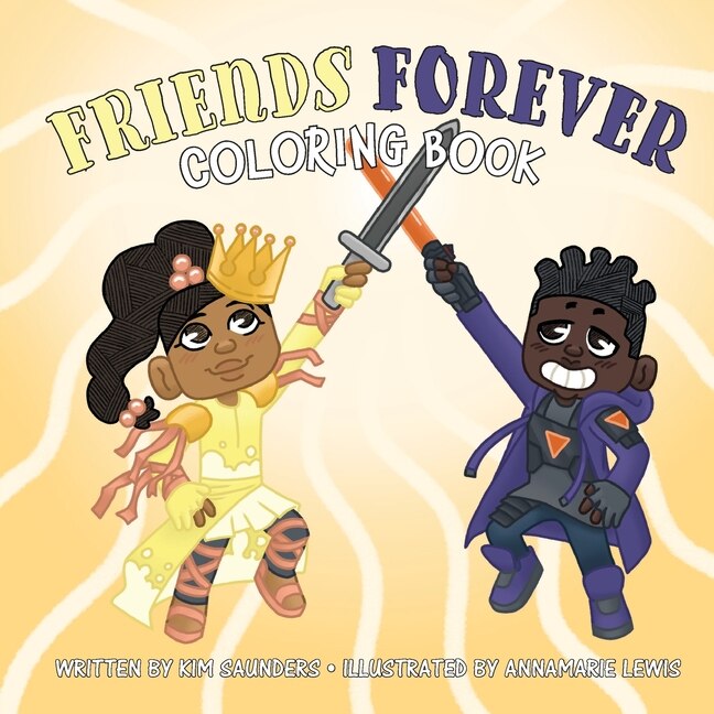 Front cover_Friends Forever Coloring Book