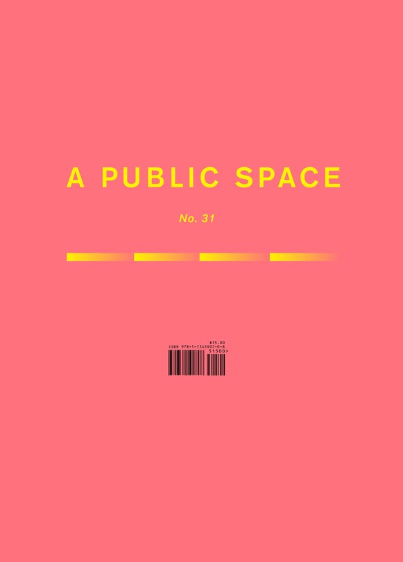 Front cover_A Public Space No. 34