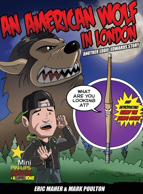 Front cover_An American Wolf in London, Another Eddie Edwards Story