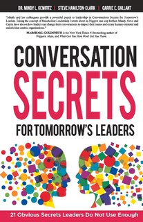 Couverture_Conversation Secrets For Tomorrow's Leaders