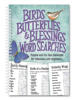 Front cover_Birds, Butterflies, and Blessings Word Search