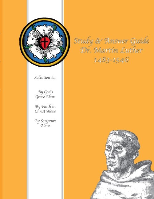 Couverture_Study & Answer Guide Dr. Martin Luther 1483-1546
