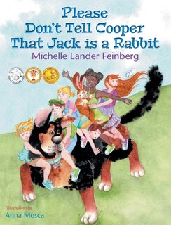 Front cover_Please Don't Tell Cooper That Jack Is A Rabbit, Book 2 In The Cooper The Dog Series (mom's Choice Award Recipient-gold)