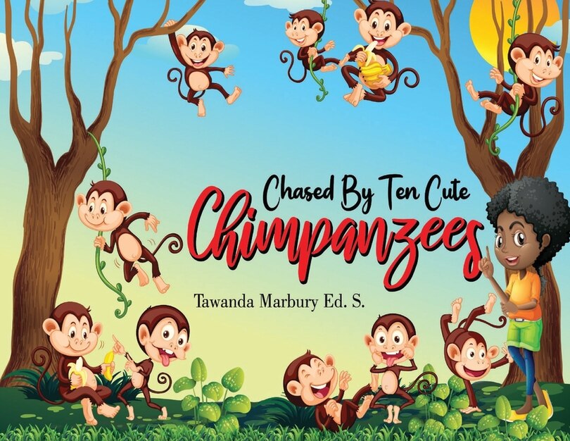 Front cover_Chased By Ten Cute Chimpanzees