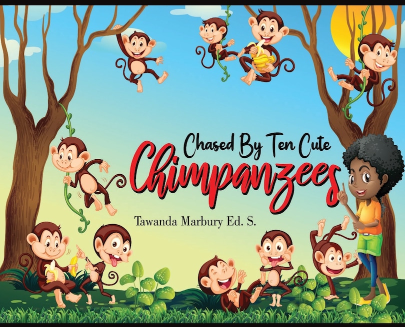 Front cover_Chased By Ten Cute Chimpanzees