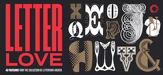 Couverture_Letter Love: 40 Postcards from the Collection of Letterform Archive