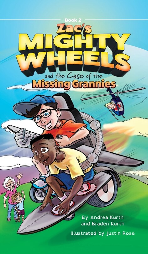 Couverture_Zac's Mighty Wheels and the Case of the Missing Grannies