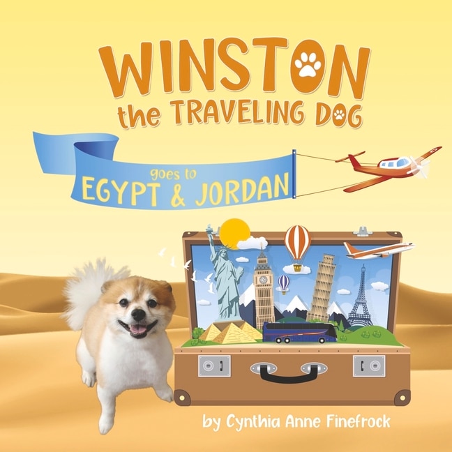Front cover_Winston the Traveling Dog goes to Egypt & Jordan
