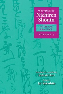 Couverture_Writings of Nichiren Shonin Faith and Practice