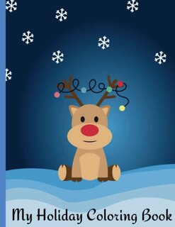 Front cover_Fun Holiday Coloring Book for all ages!