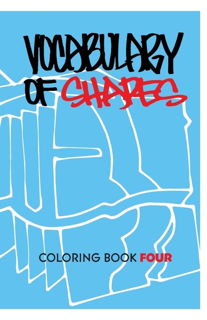 Front cover_Vocabulary of Shapes Coloring Book Four