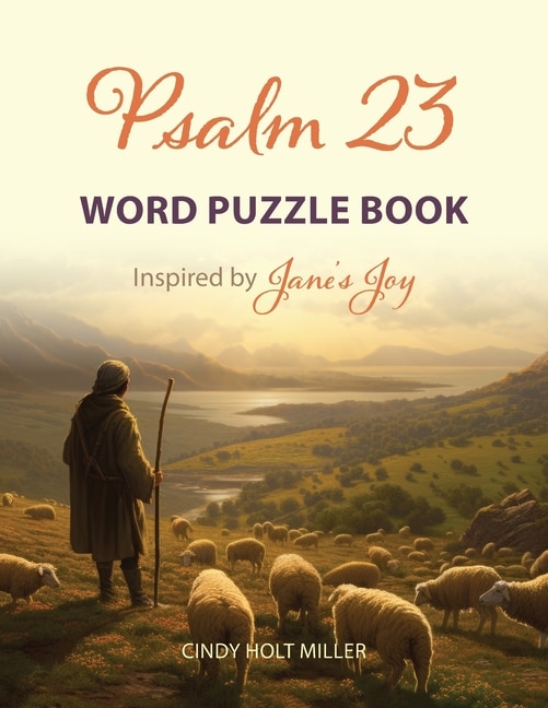 Couverture_Psalm 23 Word Puzzle Book