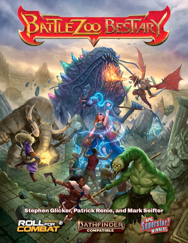 Front cover_Battlezoo Bestiary (Pathfinder 2e)