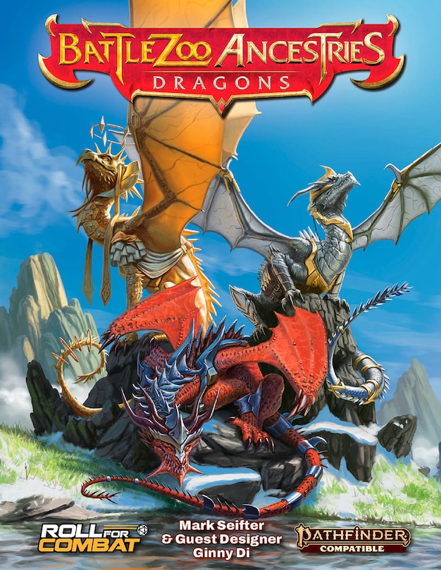 Front cover_Battlezoo Ancestries: Dragons (Pathfinder 2e)