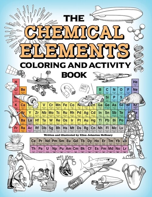 Front cover_The Chemical Elements Coloring and Activity Book