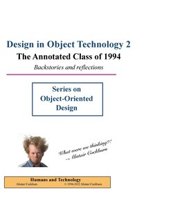 Couverture_Design in Object Technology 2