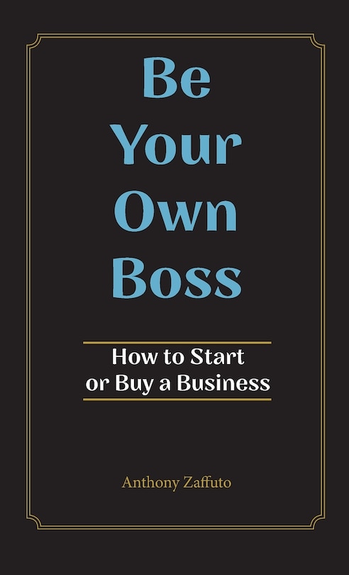 Front cover_Be Your Own Boss