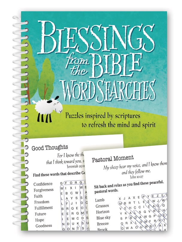 Front cover_Blessings from the Bible Word Searches
