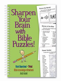 Front cover_Sharpen Your Brain with Bible Puzzles!