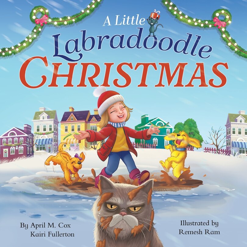 Front cover_A Little Labradoodle Christmas