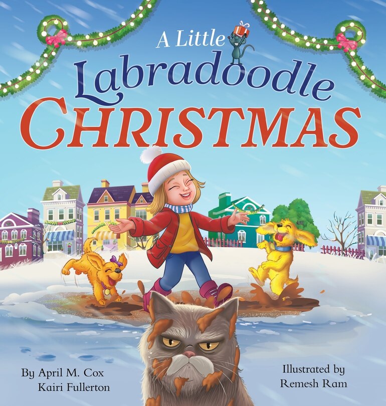 Front cover_A Little Labradoodle Christmas