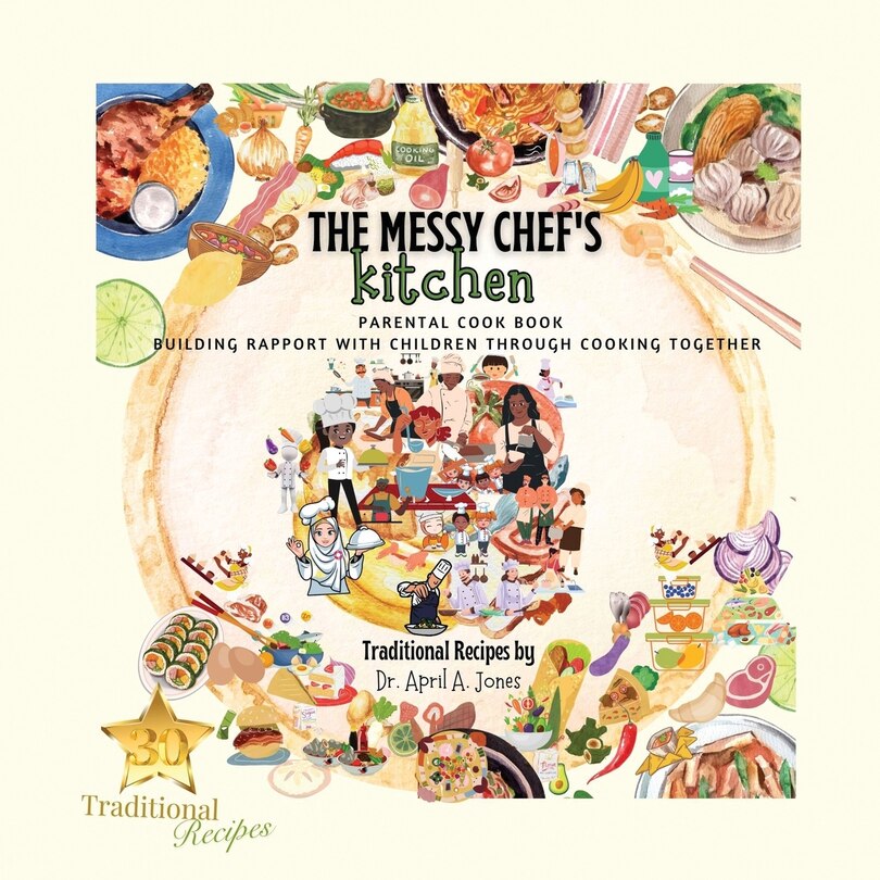 Front cover_The Messy Chef's Kitchen
