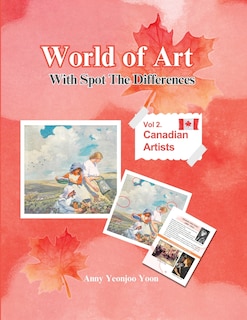 Couverture_World of Art With Spot the differences, Vol.2 Canadian Artists