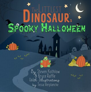 Front cover_The Littlest Dinosaur's Spooky Halloween