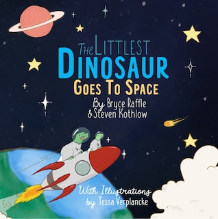 Front cover_The Littlest Dinosaur Goes To Space