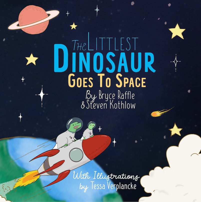 Front cover_The Littlest Dinosaur Goes To Space