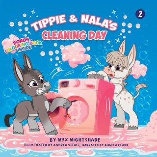 Couverture_Tippie & Nala's Cleaning Day Bonus Colouring Book Inside