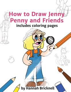 Front cover_How to Draw Jenny Penny and Friends