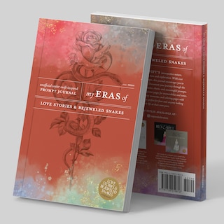 Front cover_My Eras of Love Stories & Bejeweled Snakes. Unofficial Taylor Swift-Inspired Prompt Journal
