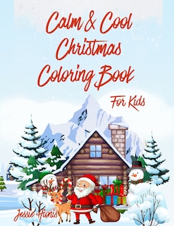 Couverture_Calm & Cool Christmas Coloring Book for Kids