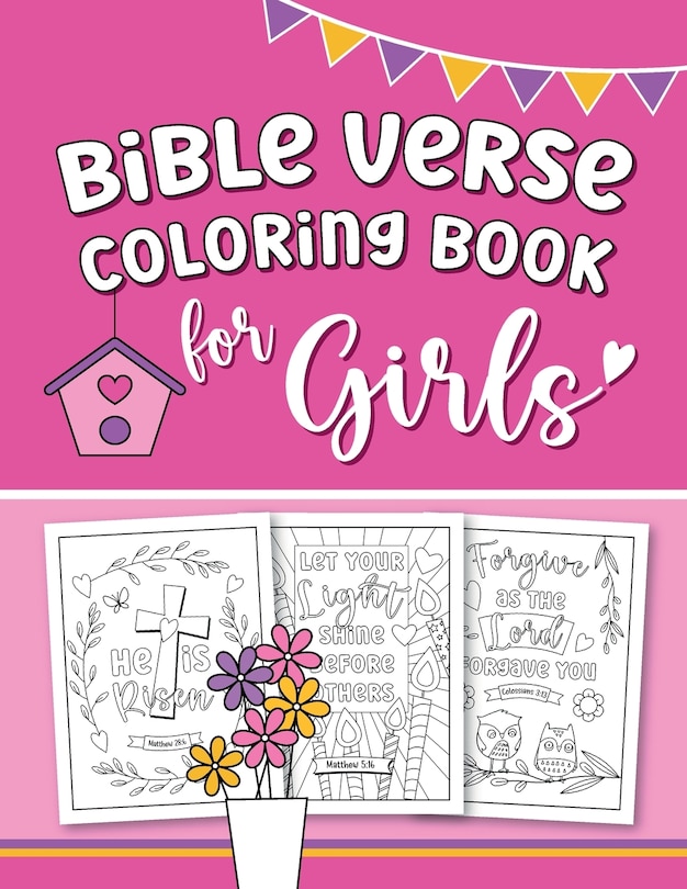 Couverture_Bible Verse Coloring Book for Girls