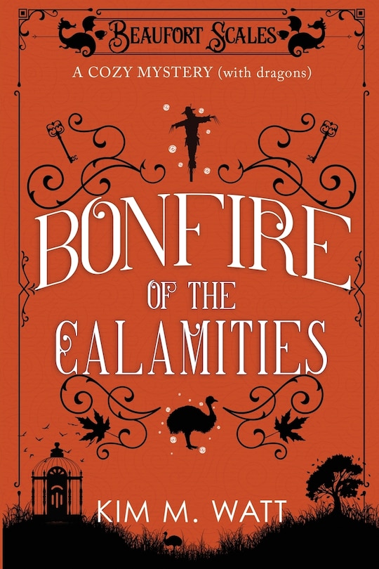 Front cover_Bonfire of the Calamities - a Cozy Mystery (with Dragons)