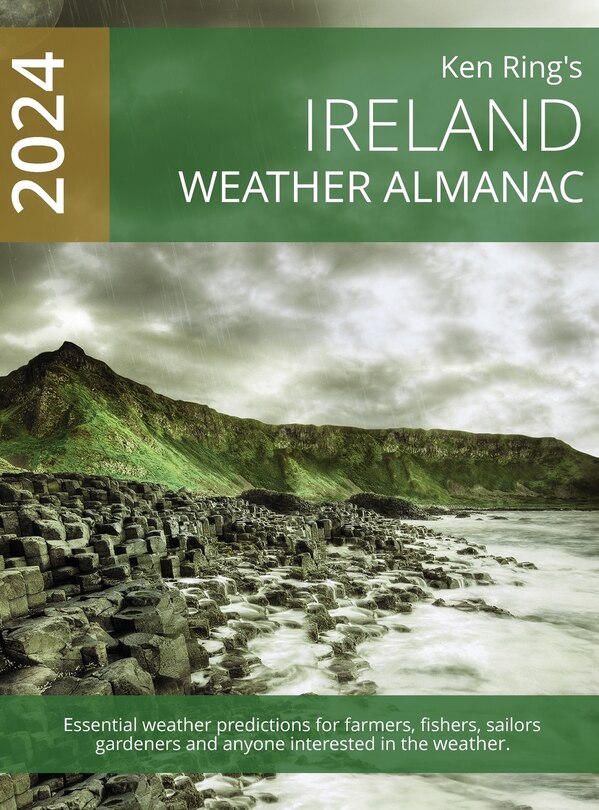 Front cover_Ireland Weather Almanac 2024 (Hardback)