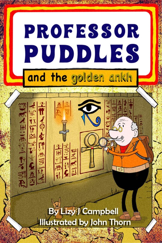 Couverture_Professor Puddles and the Golden Ankh