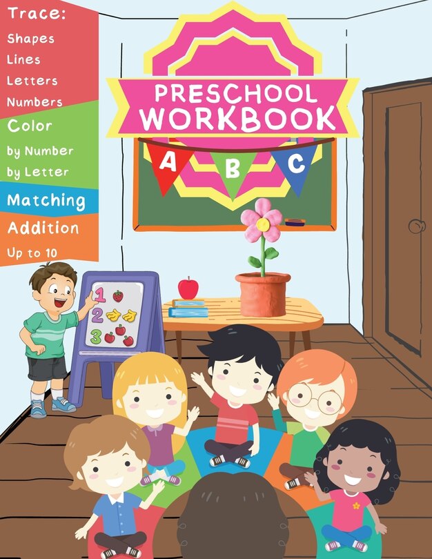 Front cover_Fun and Educational Preschool Workbook