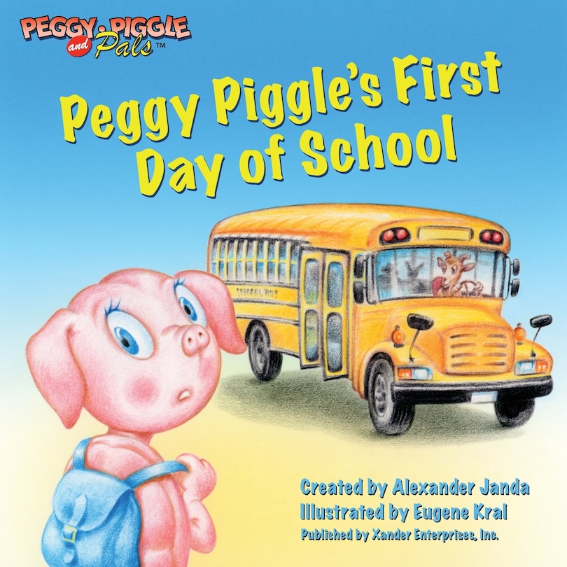 Couverture_Peggy Piggle's First Day of School
